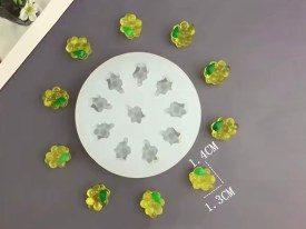 Molde silicona mini racimos de uvas 